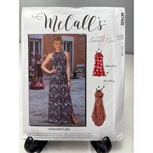 McCalls M7405 Misses Dresses Sewing Pattern Size XS-S-M Uncut